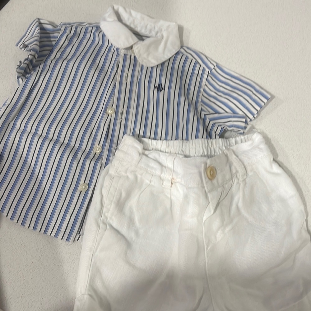 Ralph Lauren baby outfit